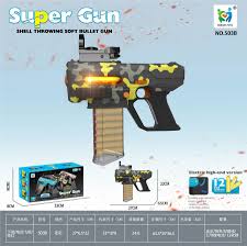 Rechargeable Super Shell Throw Soft Bullet Shooting Gun - Image 8