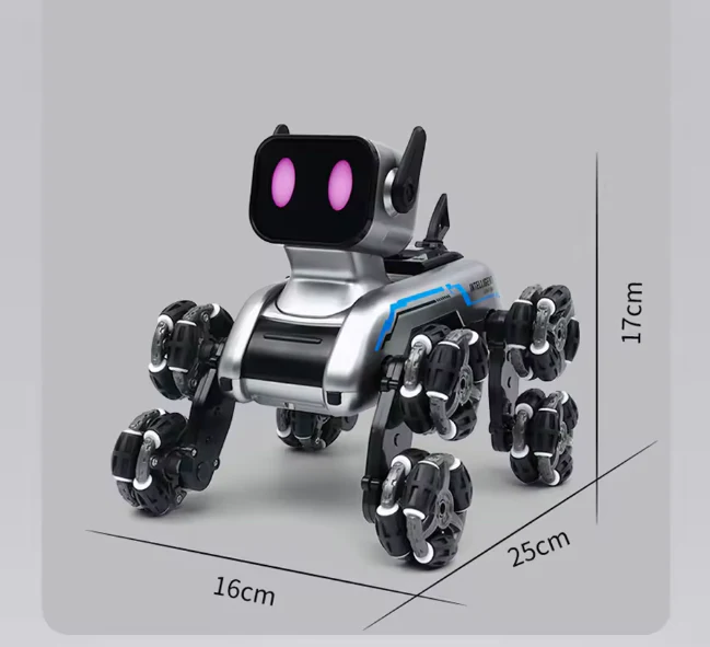 Remote & Watch Control Stunt Spray Robot Dog - Image 7