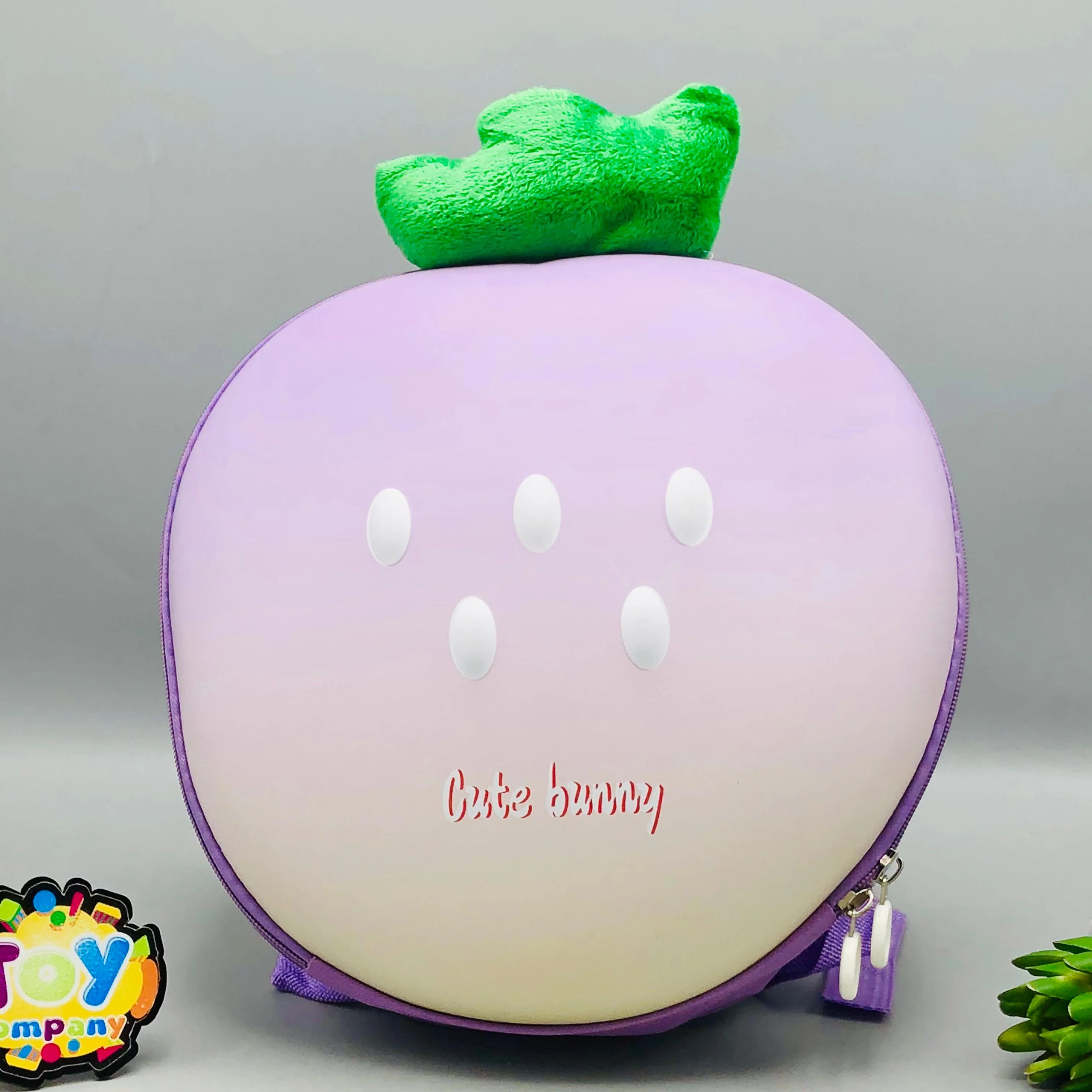 Strawberry 3D Shell Kids Picnic Backpack - Image 4