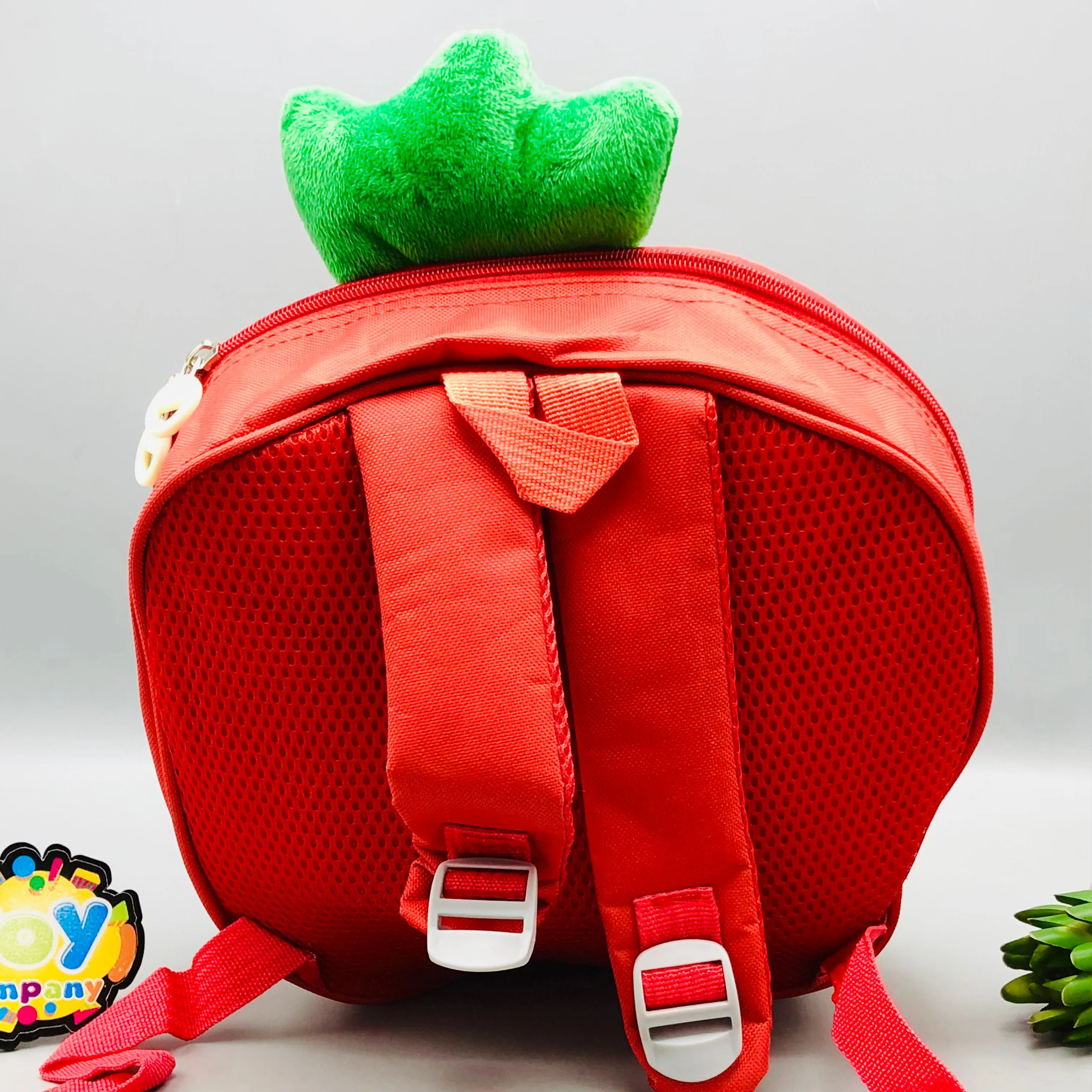 Strawberry 3D Shell Kids Picnic Backpack - Image 5