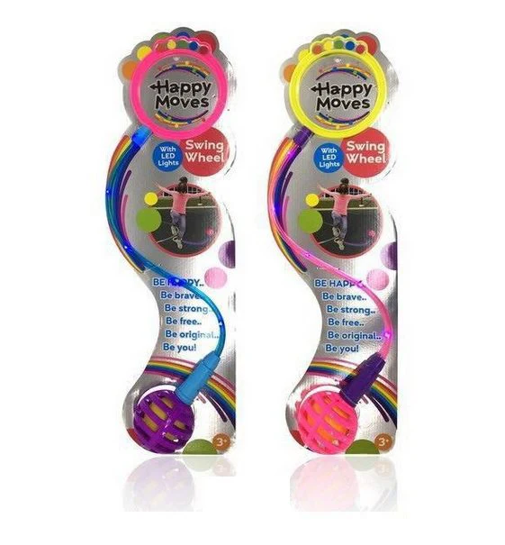 Sunshine Jump Bouncing Ball Swing Wheel With LED Lights - Image 3