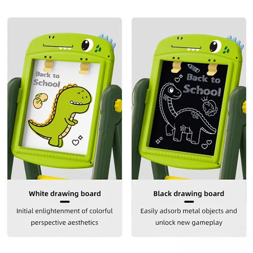 Talented Painter Double-Sided Dinosaur Drawing Board - Image 5