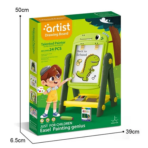 Talented Painter Double-Sided Dinosaur Drawing Board - Image 7