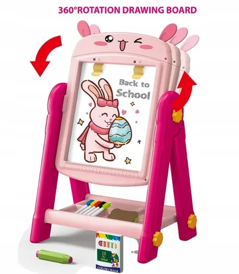 Talented Painter Double-Sided Kids Drawing Board - Image 3